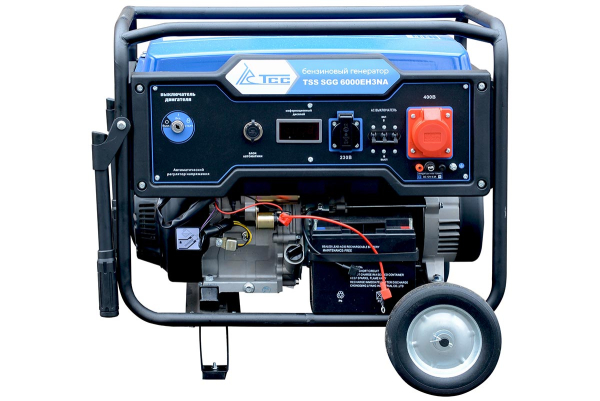 Бензиновый генератор ТСС SGG 6000EH3NA в кожухе МК-1.1 2-х тактный фото