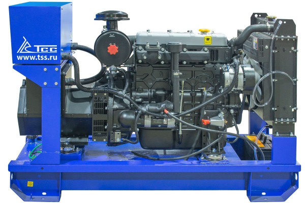 Дизельный генератор ТСС ЭД-25-Т400-2РПМ5 025936 на колесах фото