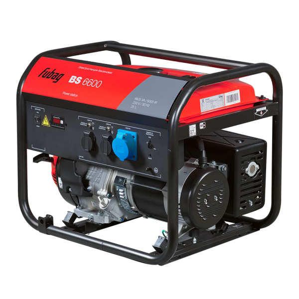 Бензиновый генератор Fubag BS 6600 портативный фото