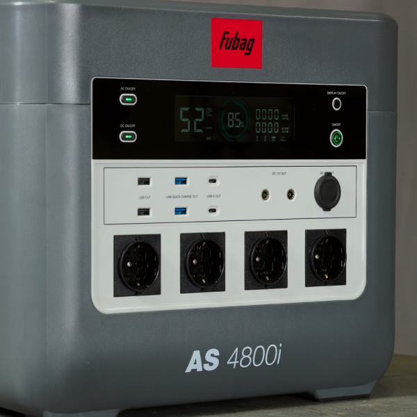 Портативная электростанция Fubag AS 4800i (аккумулятор LiFePO4) портативный фото