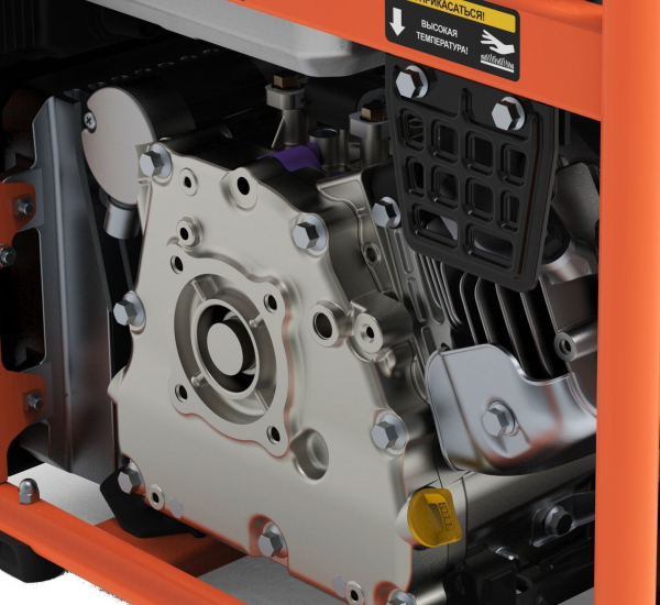 Бензиновый инверторный генератор Zongshen BPB 4000 E синхронный фото