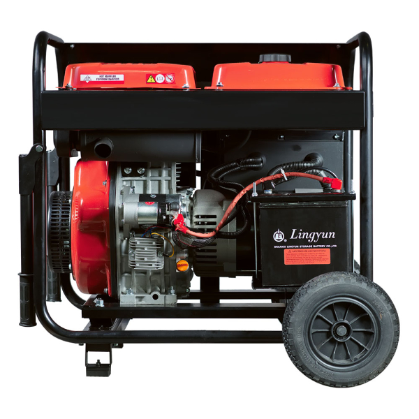 Дизельный генератор Fubag DS 7500 A ES 646234 на колесах фото