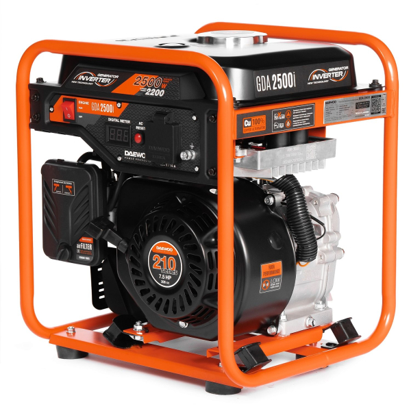 Бензиновый инверторный генератор DAEWOO GDA 2500i мини фото