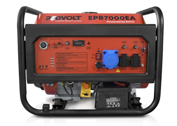Бензиновый генератор REDVOLT EPB7000EA портативный Бензиновый генератор REDVOLT EPB7000EA портативный фото