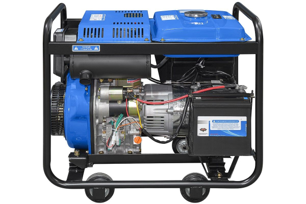 Дизельный генератор ТСС SDG 6500EHA 100048 стационарный фото