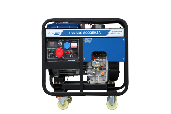 Дизельный генератор ТСС SDG 8000EH3A 100051 стационарный фото