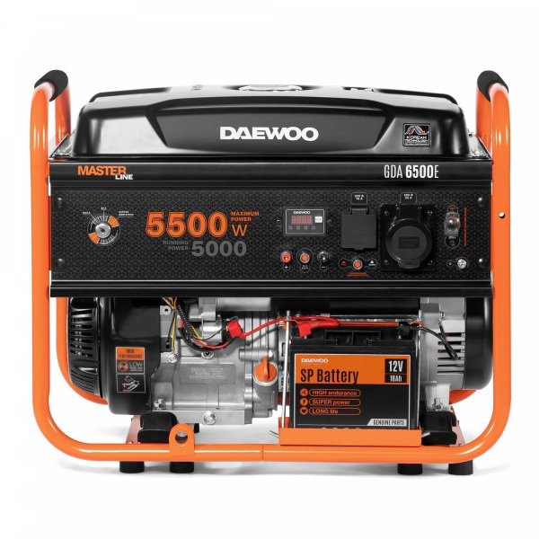 Бензиновый генератор DAEWOO GDA 6500E портативный Бензиновый генератор DAEWOO GDA 6500E портативный фото