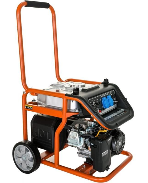 Бензиновый генератор Zongshen KB 5000 E 2-х тактный фото