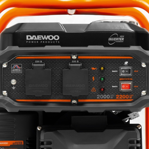 Бензиновый инверторный генератор DAEWOO GDA 2600i портативный Бензиновый инверторный генератор DAEWOO GDA 2600i портативный фото