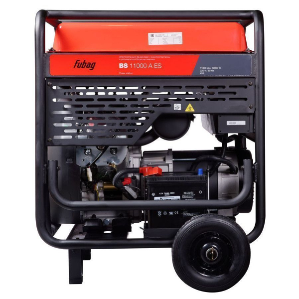 Бензиновый генератор Fubag BS 11000 A ES промышленный фото