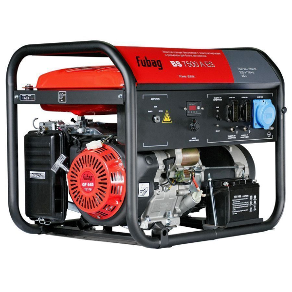 Бензиновый генератор Fubag BS 7500 A ES для дома фото