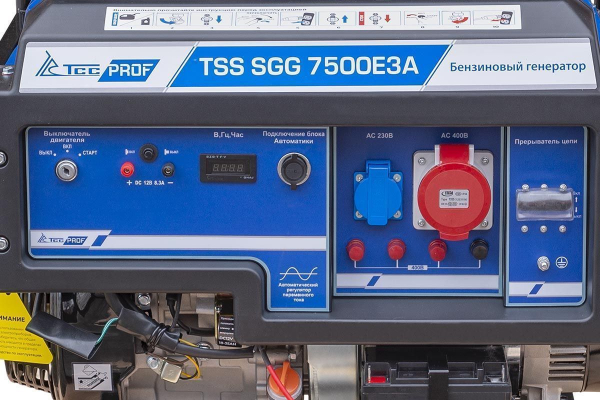 Бензиновый генератор ТСС SGG 7500Е3A Бензиновый генератор ТСС SGG 7500Е3A фото