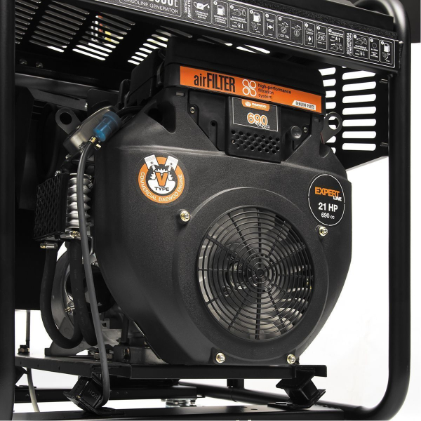 Бензиновый генератор DAEWOO GDA 12500E 2-х тактный фото