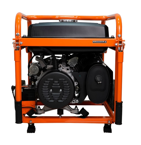 Бензиновый генератор Lifan 6 GF-5A (7000EA) на колесах фото