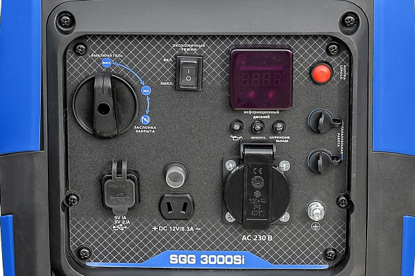 Бензиновый инверторный генератор ТСС SGG 3000Si 060054
 бесшумный фото