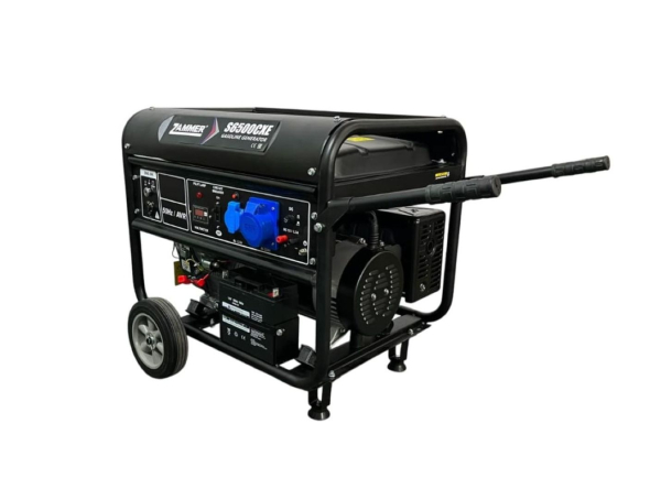 Бензиновый генератор Zammer S6500CXE- 5кВт резервный фото