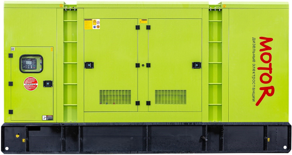Дизельный генератор Motor АД315-T400 ЯМЗ кожух  стационарный фото