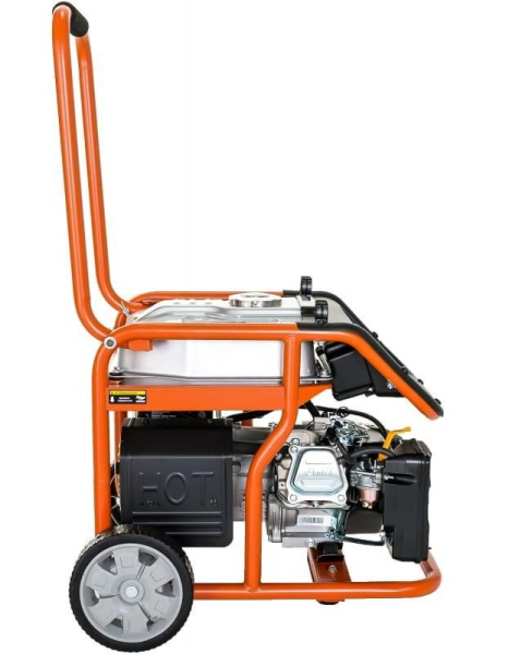 Бензиновый генератор Zongshen KB 5000 E синхронный фото