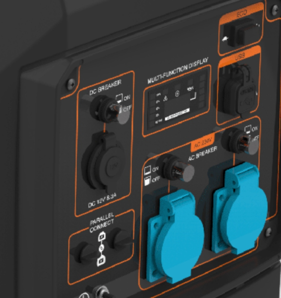 Бензиновый инверторный генератор Zongshen BQH 4000 E для дома фото