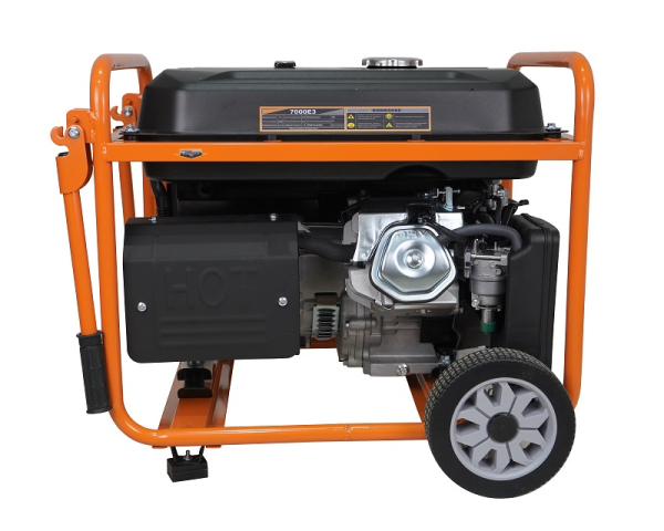 Бензиновый генератор Lifan 6 GF2-4 (LF7000E3) на колесах фото