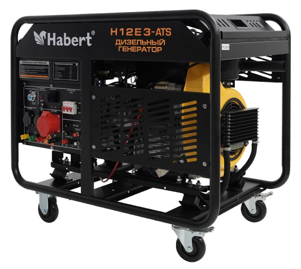 Дизельный генератор Habert H12E3-ATS 00159597 переносной Дизельный генератор Habert H12E3-ATS 00159597 переносной фото