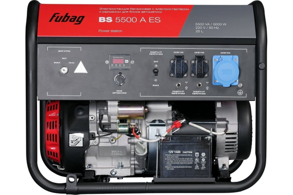 Бензиновый генератор Fubag BS 5500 A ES портативный Бензиновый генератор Fubag BS 5500 A ES портативный фото