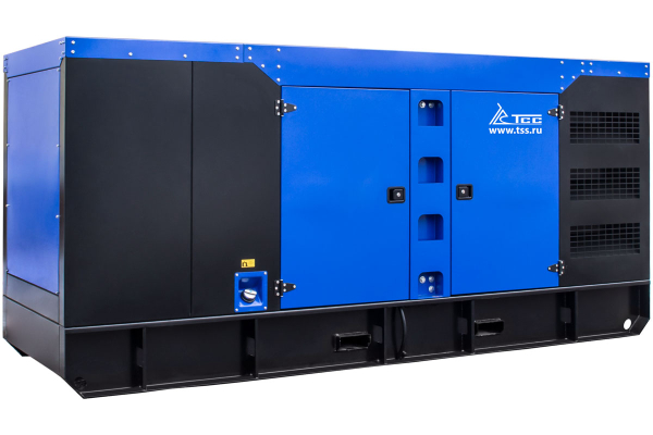 Дизельный генератор ТСС АД-250С-Т400-2РКМ5 ПРОФ в шумозащитном кожухе 025671 бесшумный фото