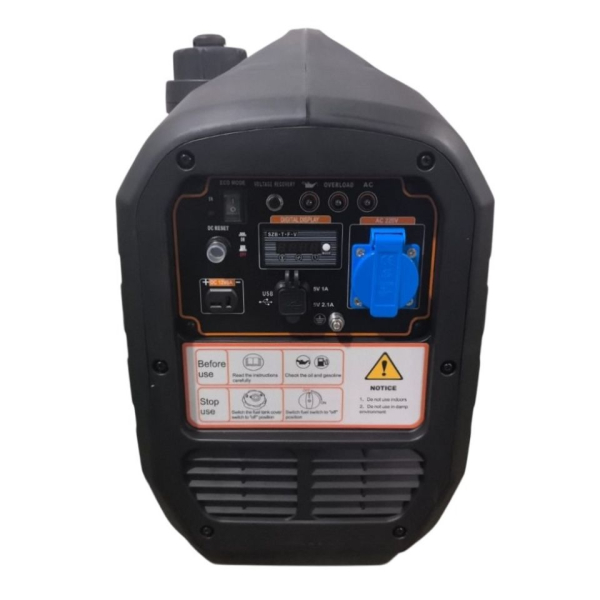 Бензиновый инверторный генератор Zammer S2300iS 2-х тактный фото