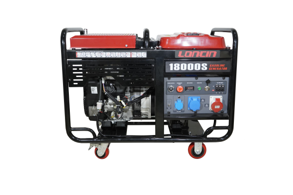 Бензиновый генератор Loncin LC18000S, 3-х фазный для газового котла Бензиновый генератор Loncin LC18000S, 3-х фазный для газового котла фото