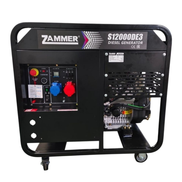 Дизельный генератор Zammer S12000DE3 S12000DE3 2-х тактный фото