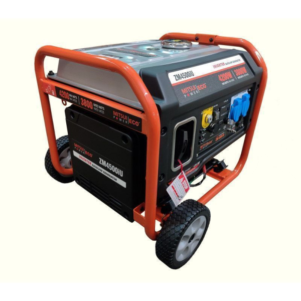 Бензиновый инверторный генератор Mitsui ZM 4500 IU для дачи фото