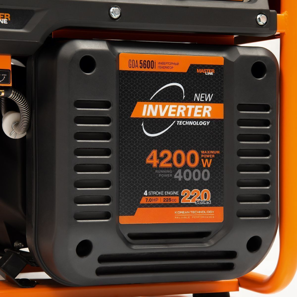 Бензиновый инверторный генератор DAEWOO GDA 5600i портативный Бензиновый инверторный генератор DAEWOO GDA 5600i портативный фото