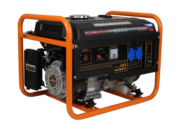 Бензиновый генератор Lifan 2.8 GF-6 (LF3000) мини фото