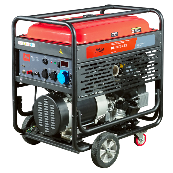 Бензиновый генератор Fubag BS 19000 A ES резервный фото