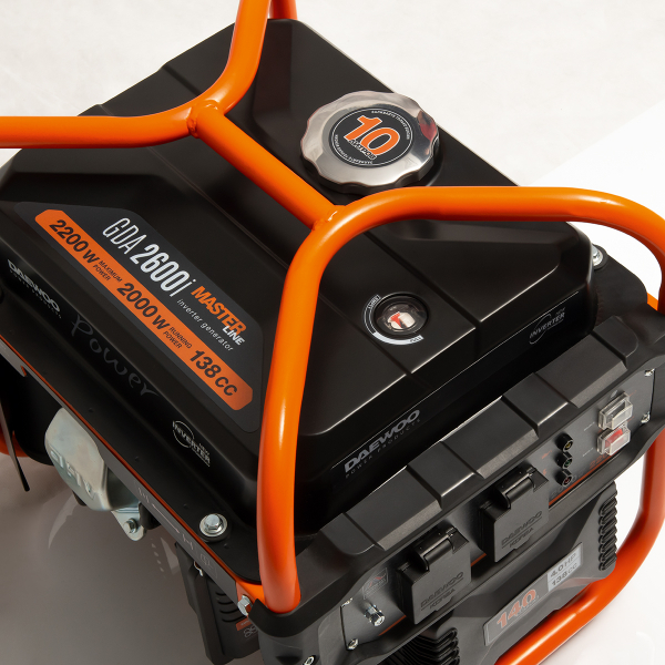 Бензиновый инверторный генератор DAEWOO GDA 2600i 4-х тактный фото