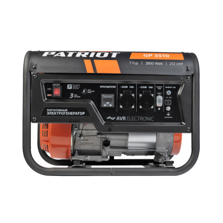 Бензиновый генератор PATRIOT GP 3510 фото