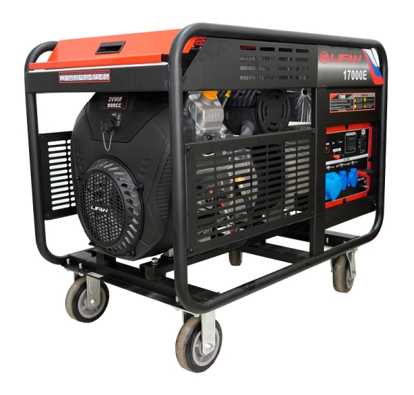 Бензиновый генератор Lifan 17000E фото