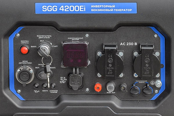 Бензиновый инверторный генератор ТСС SGG 4200Ei стационарный фото
