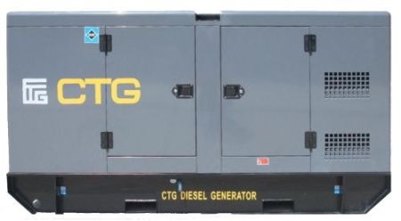 Дизельный генератор CTG 220P в кожухе с АВР (альтернатор WEG) фото