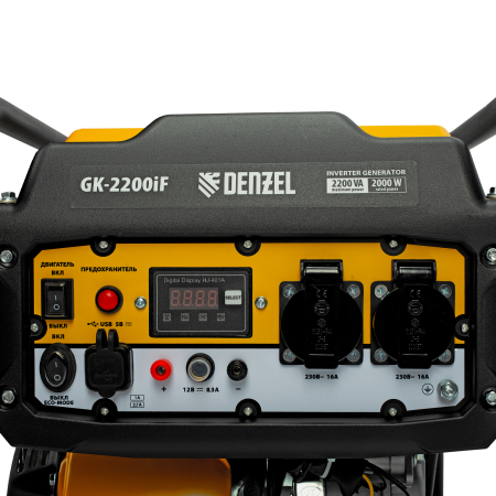 Бензиновый генератор DENZEL GK-2200iF фото