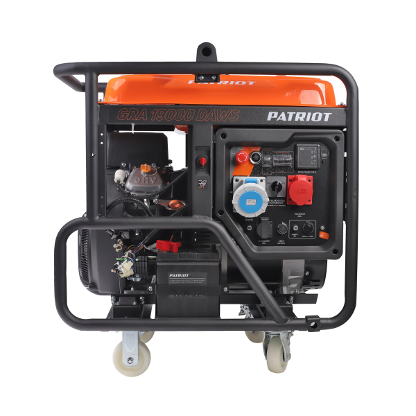 Бензиновый генератор PATRIOT GRA 19000 DAWS переносной фото