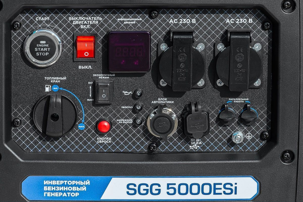 Бензиновый инверторный генератор ТСС SGG 5000ESi портативный Бензиновый инверторный генератор ТСС SGG 5000ESi портативный фото