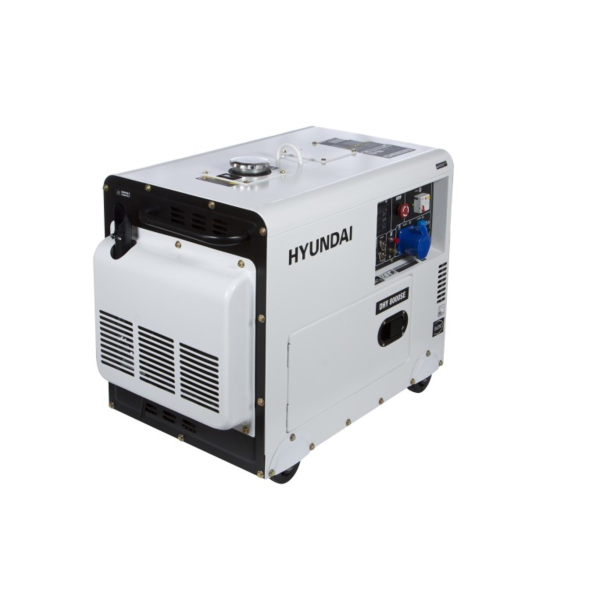 Дизельный генератор Hyundai DHY 8000SE  фото
