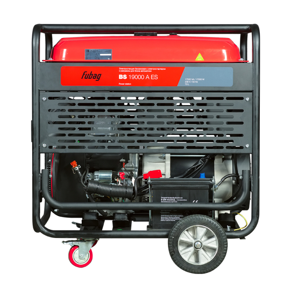 Бензиновый генератор Fubag BS 19000 A ES резервный фото