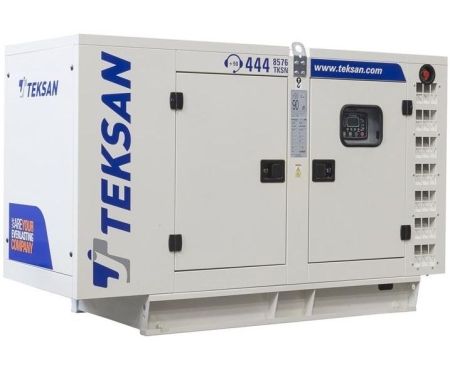 Дизельный генератор TEKSAN TJ50BD5C в кожухе фото