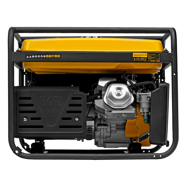 Бензиновый генератор DENZEL GE 7900 на колесах фото