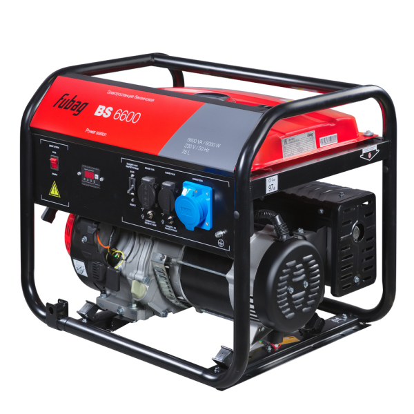 Бензиновый генератор Fubag BS 6600 646280 резервный фото