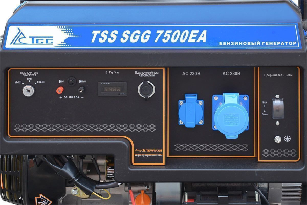 Бензиновый генератор ТСС SGG 7500ЕA с АВР(автозапуском) Бензиновый генератор ТСС SGG 7500ЕA с АВР(автозапуском) фото