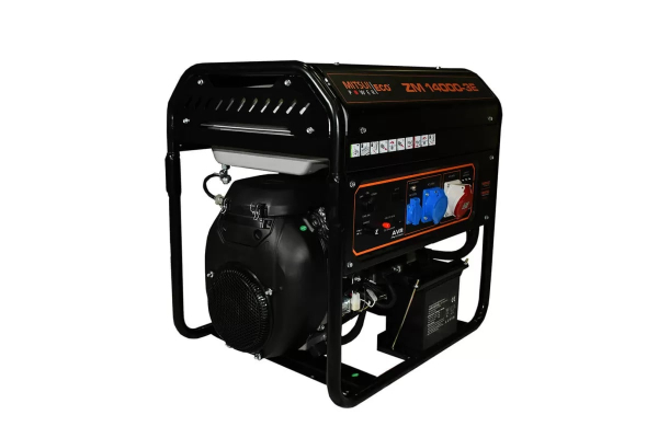 Бензиновый генератор Mitsui ZM 14000 E-3 переносной фото