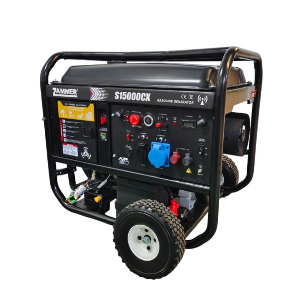 Бензиновый генератор Zammer S15000CX для газового котла фото